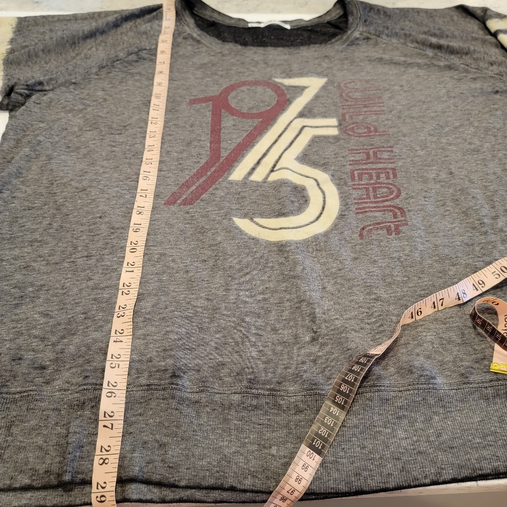 Maurices 1975 Wild Heart Lightweight Crewneck Sweatshirt Size 4X - Picture 9 of 12